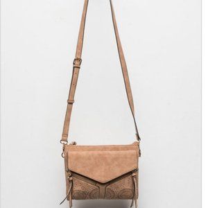 Leanna Perforated Crossbody Bag